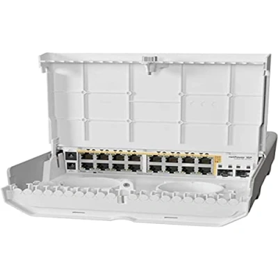 Image of Mikrotik NETPOWER EXTERNAL SWITCH 16P CRS318 2S+OUT
