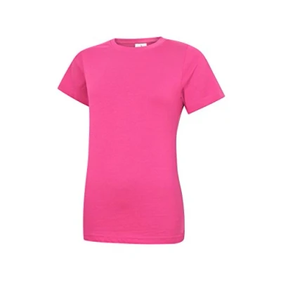 Image of Ladies Classic Crew Neck T Shirt