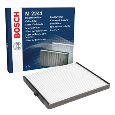 Image of 96962173 Pollen Filter BOSCH 1 987 432 241 Particulate 247mm 204mm 19mm CHEVROLET: Aveo / Kalos Hatchback, Saloon, Hatchback