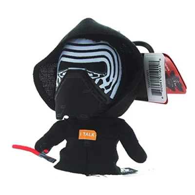 Image of Star Wars SW02526 ? UGT Mini Plush Toy with Sound and Keyring Clip, Kylo Ren (English language not