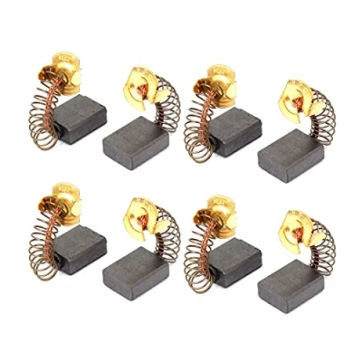 Image of Sourcingmap 8 Pcs Motor Carbon Brushes 17mm x 13mm 6mm for Electric Motors