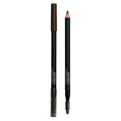 Image of Gosh Eyebrow Pencil 3 Colour Color: Dark Brown