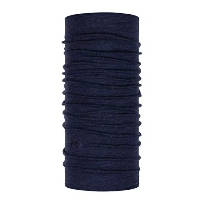 Image of Buff Midweight Merino Wool, Night, Blue, One Size