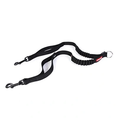 Image of EzyDog Zero Shock Coupler with Traffic Control, 24 Inch, Black