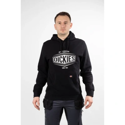 Image of Dickies Workwear Rockfield Hoodie, Size: Large, Black