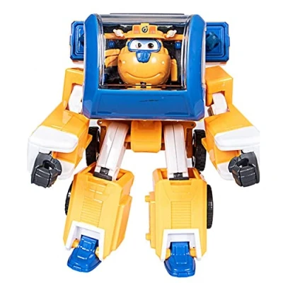 Image of BESTWALED Super Mech Equipment Donnie Boy&#039;s Toy Figures Wings Deformation Robot Creative Gifts Room Decoration Car + Airplane Mode Transforming Conversion Wing Kids Toys