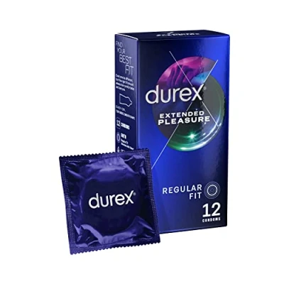 Image of Durex Extended Pleasure Condoms Pack of 12