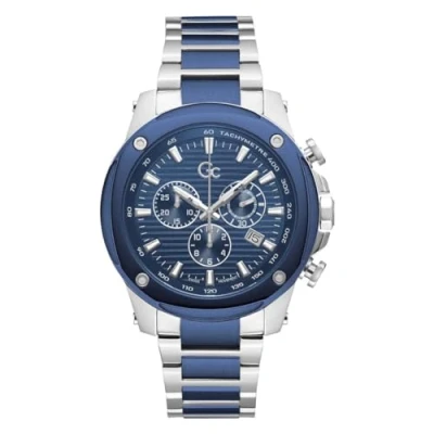 Image of Gc Brave Chrongraph Bracelet Watch Z13002G7MF