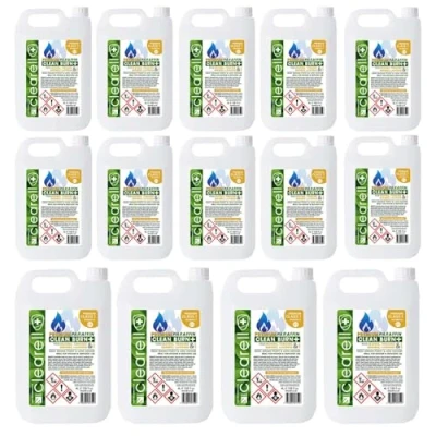 Image of Clearell 100L Pack of 25 x 4L CLEAN BURN Premium Paraffin Class 1 Grade BS2869 C1