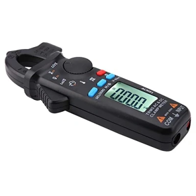 Image of 1mA AC/DC Current Digital Clamp Meter, True RMS 6000 Counts Meter Low Impedance Tester ACM91