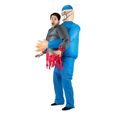 Image of Bodysocks® Inflatable Surgeon Lift You Up Costume (Adult)