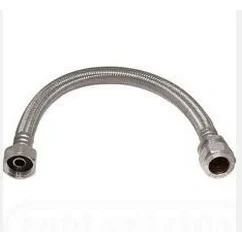Image of FLEXIBLE TAP CONNECTOR 3/4&quot; X 22MM 500MM 2 (1 PAIR)