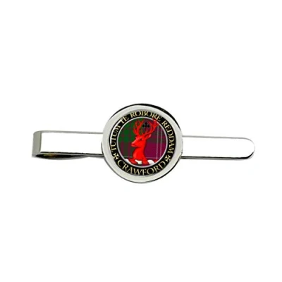 Image of Crawford Scottish Clan Tie Clip