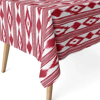 Image of Martina Home Resin Tablecloth Islands Red 200 x 140 cm