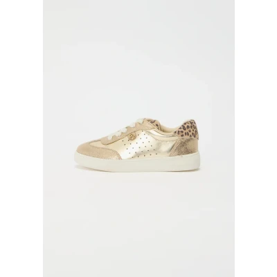 Image of Michael Kors Kids JEM Scotty Trainers goldcoloured/brown for kids, Size: 13.5K, Gold/coloured/brown shoes