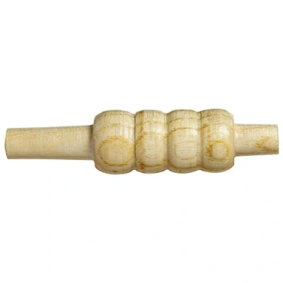 Image of Gunn &amp; Moore GM Cricket 4 Wicket Stump Bails Wood 9&quot; Natural