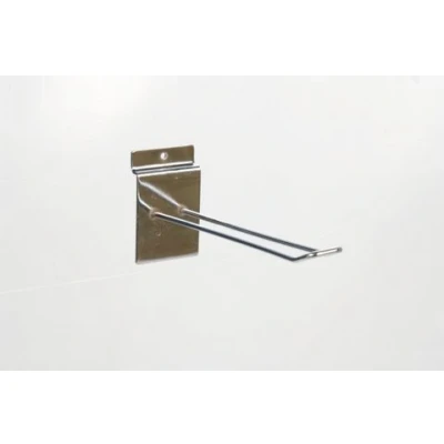 Image of 15cm150mm6&quot;6 inches Heavy Duty Euro SLATWALL SlatSlotWall Double ProngHooksARM Retail Shop Display (10)