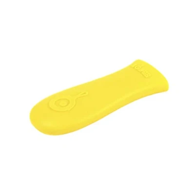 Image of LODGE Classic Silicone Hot Handle Holder, Yellow,5.625&quot; x 2&quot;