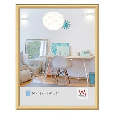 Image of walther Design Picture Frame Gold 10 x 13 cm New Lifestyle Plastic KV113G