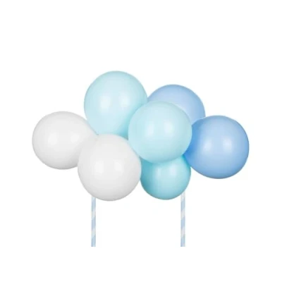 Image of Cake Decoration Light Blue Balloon Topper