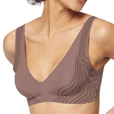 Image of sloggi Women&#039;s Zero Feel N 2.0 EX Bra, Cacao (1141), XL