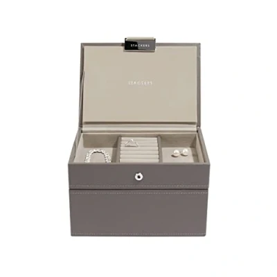 Image of Stackers Mink Mini Jewellery Box Set of 2