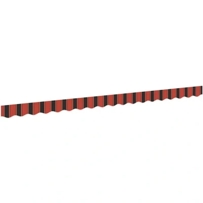 Image of vidaXL Awning Valance for 4 m Frame Multicolour 3.8x0.2