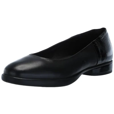 Image of ECCO Sculpted Ballet pumps, Women&#039;s, Size: 2.5 3, Black Leather