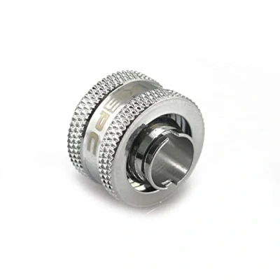 Image of XSPC G1/4&quot; Compression Fitting V2 for 3/8&quot; ID 1/2&quot; OD 13/10mm Tubing Chrome