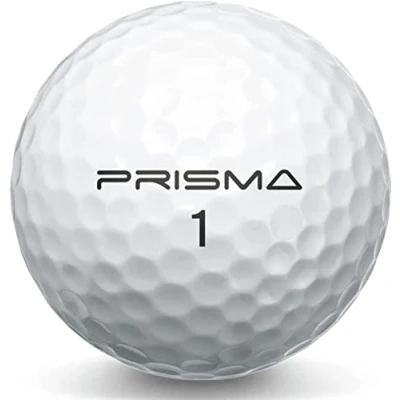 Image of Masters Prisma Titanium Golf Balls (Box of 12) (White)