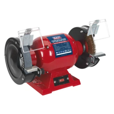 Image of Sealey Bench Grinder Ø150mm with Wire Wheel 370W/230V