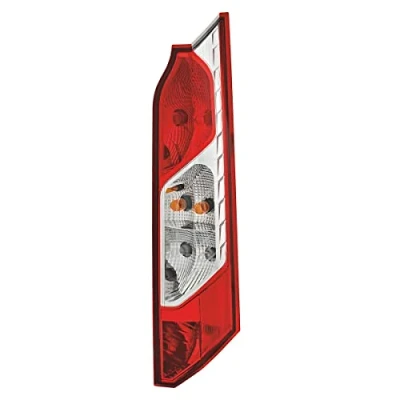Image of 1827836, 1908967, DT1113404AB Rear light VALEO ORIGINAL PART 045253 Right Lower Section transparent with bulb holder FORD: Transit Connect V408 Van