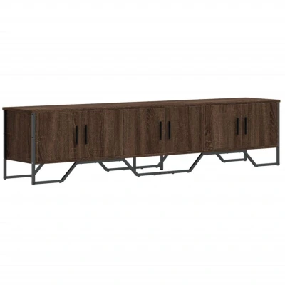 Image of vidaXL TV Cabinet Brown Oak 180x34x41 cm Engineered Wood