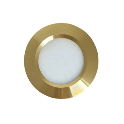 Image of Marvix LED 12V 24V Spot Light Touch Sensitive Switch Dimmable Caravan Campervan Motorhome Boat Gold Downlight