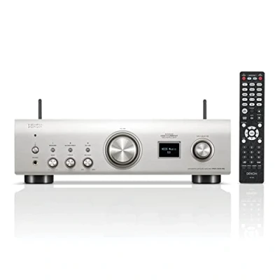 Image of Denon PMA 900HNE Integrated Network HiFi Amplifier, Power Amplifier with Phono Equalizer, Analog Mode, Music Streaming via Wi Fi, AirPlay 2, Bluetooth and HEOS Built In, Roon Tested Silver