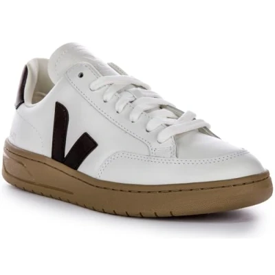 Image of Veja Womens V 12 Court Trainers White 7 UK