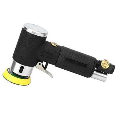Image of Air Angle Sander,Akozon Mini Sander 90 Pneumatic Polishing Grinding Machine + 2inch 3inch Sanding Pad