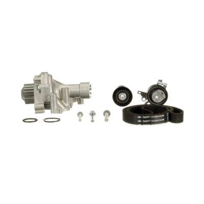 Image of 5528XS, T41235, T43022, WP0080 water pump + Timing Belt Kit GATES KP15528XS with G Force Redline CVT PEUGEOT: 206 Hatchback