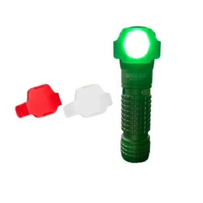 Image of Manker E03H III 800 lumens, 14500/AA Battery，High CRI 4000K Magnetic Tail Flashlight（Including Headband,Clip,Filters. No Battery） Green