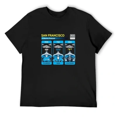 Image of Big Trouble in Little China Three Storms Mens T Shirt Unisex Graphic Black Tee XL