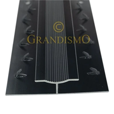 Image of Grandismo® Dual Carpet to Strip Gripper/Trim Metal Doorbar Threshold (Black)
