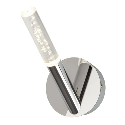 Image of Bubbles LED Bathroom Wall Light Chrome Bubble Effect IP44