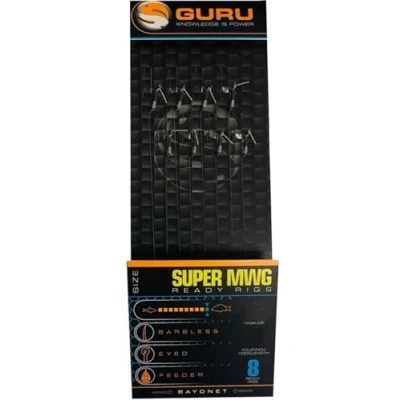 Image of Guru SMWG 4&quot; Bayonet Hair Rigs Barbless (Size 12 7lb)