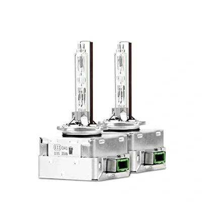 Image of D Lumina D3S 4300K Xenon bulbs 12v 35w OEM HID Bulb Set +50% More Light, Pack of 2