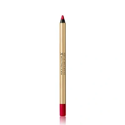 Image of Max Factor Colour Elixir Moisturising Lip Liner, 12 Red Blush, 1.2 g