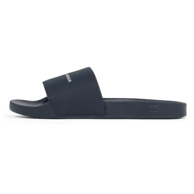 Image of TOMMY HILFIGER Men’s NYC Elegant Pool Slides, Blue (Desert Sky), 6.5