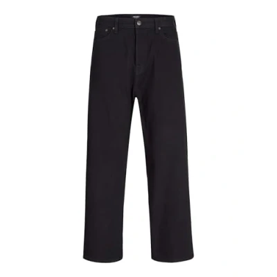 Image of JACK &amp; JONES Men&#039;s Jjialex Jjoriginal Od Rinsed Bso Jeans, Black Denim, 33 W/32 L