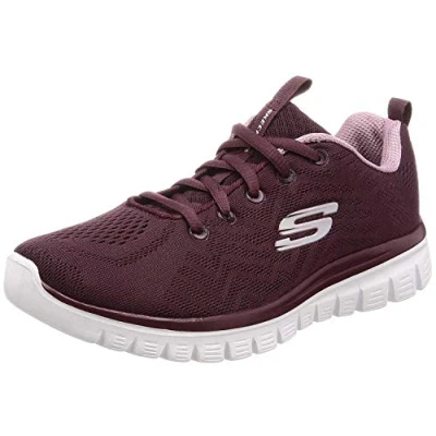 Image of SKECHERS Graceful get Connected 12615 Women’s Trainers Red Size: 8 UK