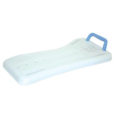 Image of HOMECRAFT Moulded Bath Board with Handle, 711 mm x 318 External, 406 660 Internal, Slatted Bathing Aid, Additional Support, Lightweight Plastic, (Eligible for VAT relief in the UK)