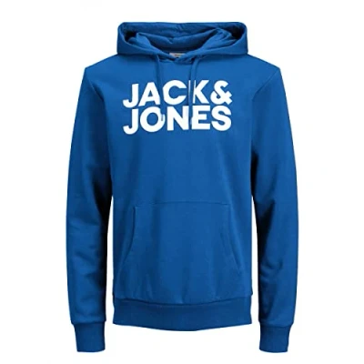 Image of JACK &amp; JONES Men’s Logo Hoodie, S